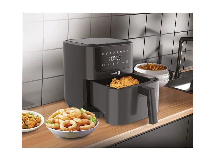 Friteuse sans huile - FAGOR - Airfryer FGR65 - Capacité 6,5L - 8 programmes de cuisson - 1600W