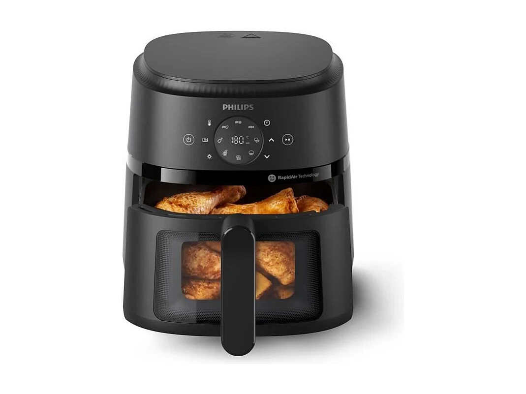 AirFryer - PHILIPS - Série 2000 - NA220/00 - 4,2 L - 1500 W - 13 modes - Noir