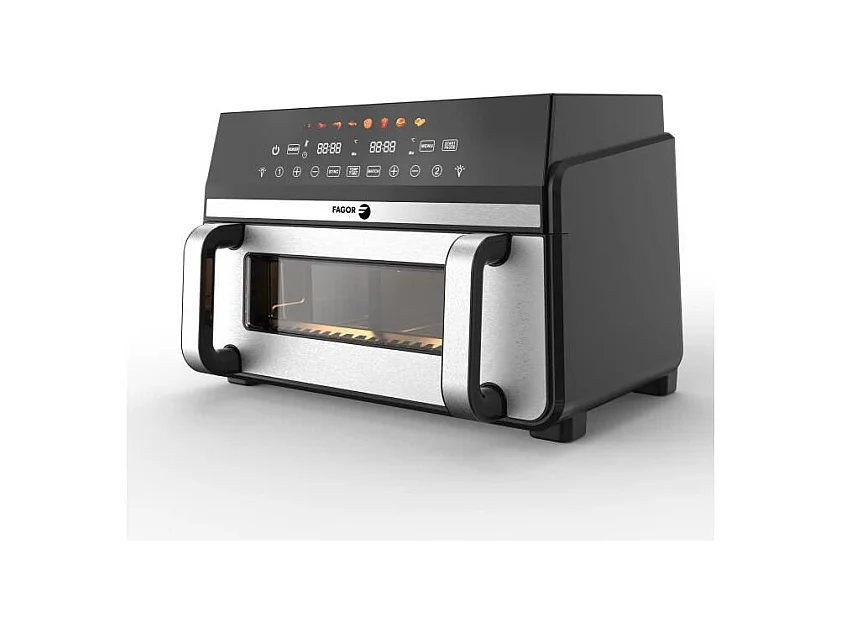 Friteuse sans huile FAGOR - Airfryer FG10AF - Capacité 11L - Double cuves 5,5L - Séparateur amovible - 2200W