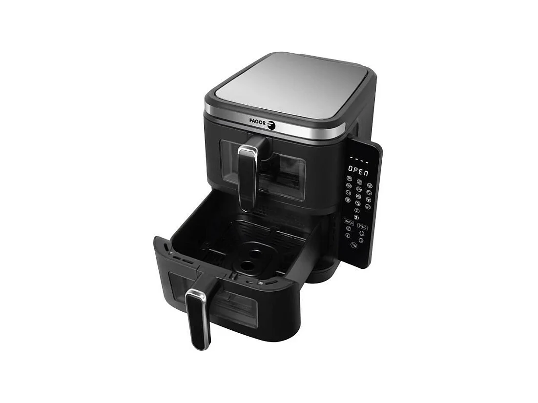Friteuse sans huile FAGOR - Airfryer FGD11 - Capacité 11L - Double cuves 5,5 L - 12 programmes de cuisson - 2800W