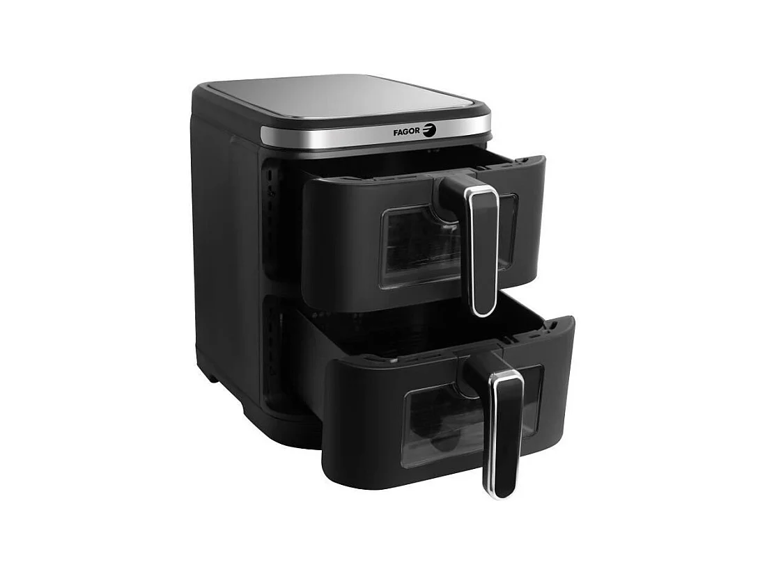 Friteuse sans huile FAGOR - Airfryer FGD11 - Capacité 11L - Double cuves 5,5 L - 12 programmes de cuisson - 2800W