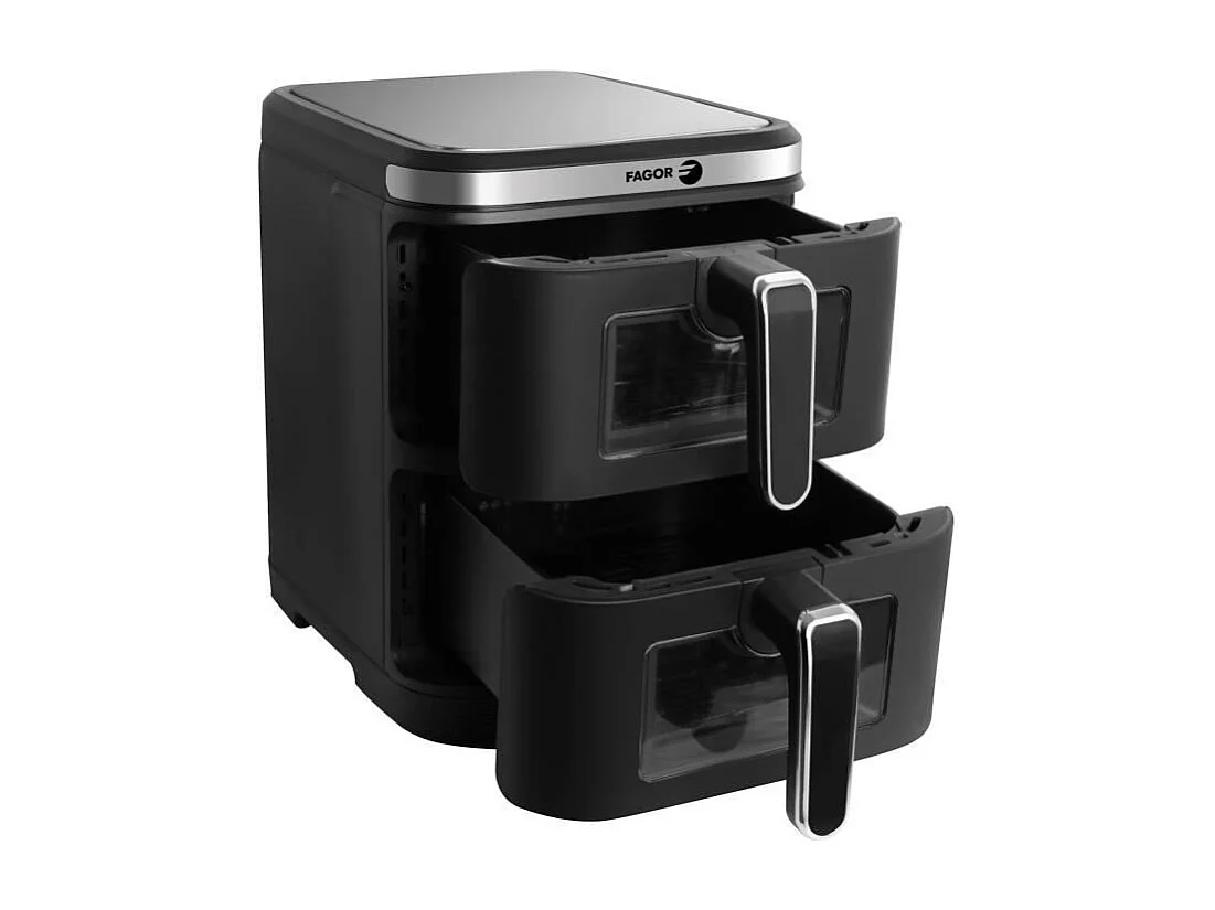 Friteuse sans huile FAGOR - Airfryer FGD11 - Capacité 11L - Double cuves 5,5 L - 12 programmes de cuisson - 2800W