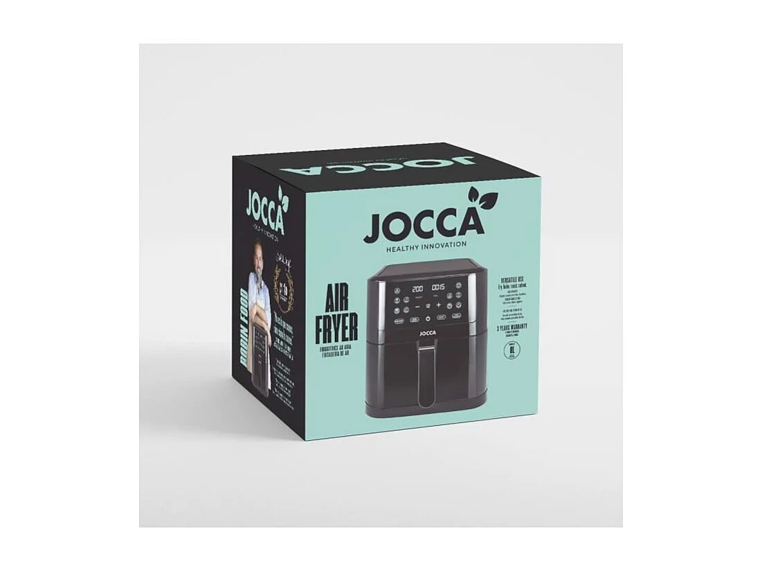 Friteuse Sans Huile - JOCCA - 2394 - 8L - Numerique - 38x29,5x36,5 cm
