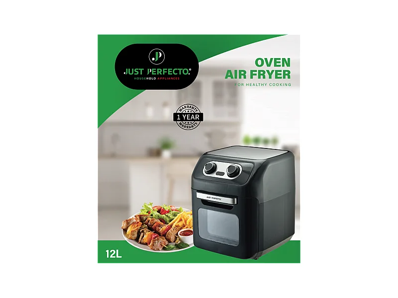 Just Perfecto JL-07: 1800W 12-en-1 Four Friteuse XXL 12L