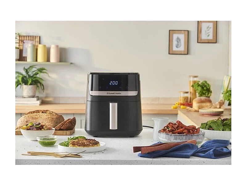 Friteuse sans huile RUSSELL HOBBS - SatisFry 27620-56 - Capacité 5,5L - 9 programmes de cuisson - 1500W