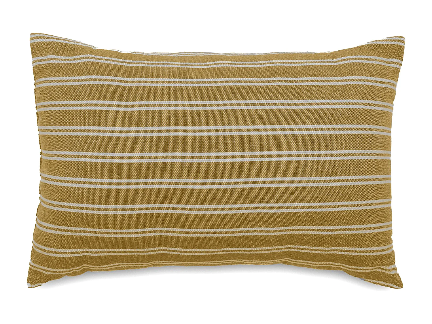 Coussin de plage coton lavé 20x30 cm LILI FOUTAS marron houblon