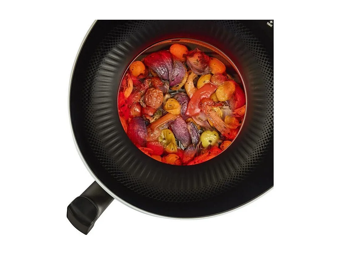 Friteuse sans huile RUSSELL HOBBS - SatisFry Air Panoramic 27420-56 - Capacité 5L - 10 programmes de cuisson - 1500W - Cream