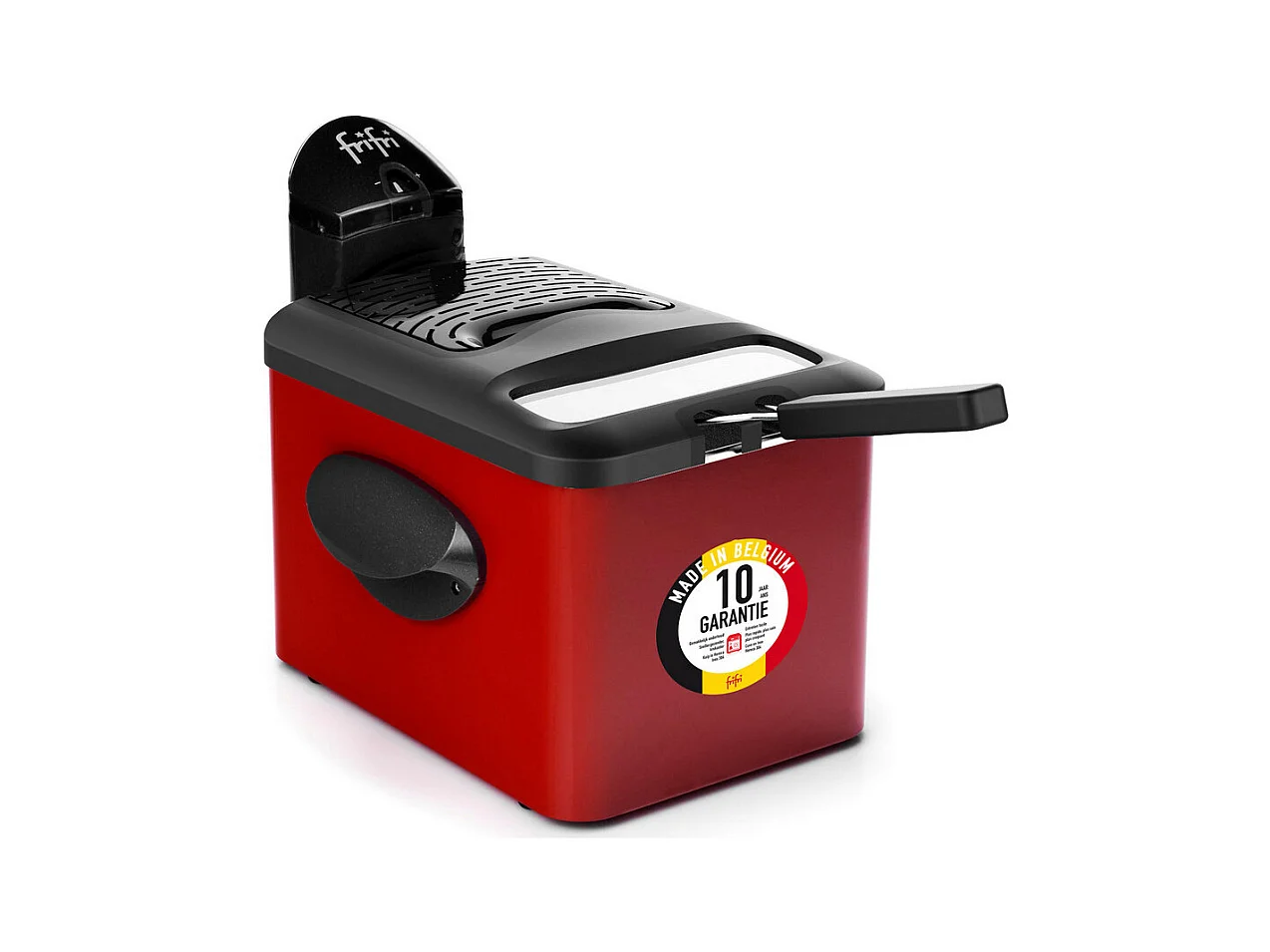 Frytownica Frifri 3.5L 3200W Czerwona - 1905R DUOFIL z Filtrami Antytłuszczowymi i Okienkiem