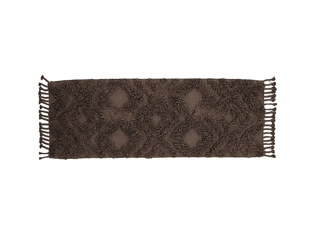 Hilma Läufer 200x70cm Braun.