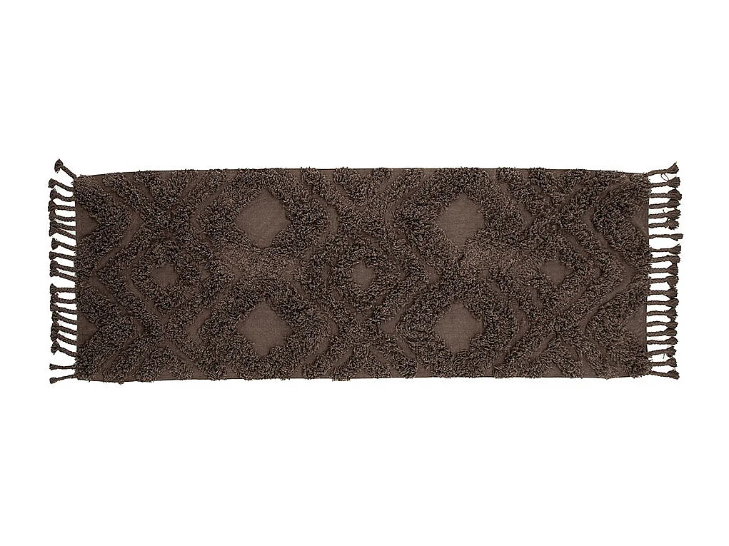 Hilma loper 200x70cm bruin.