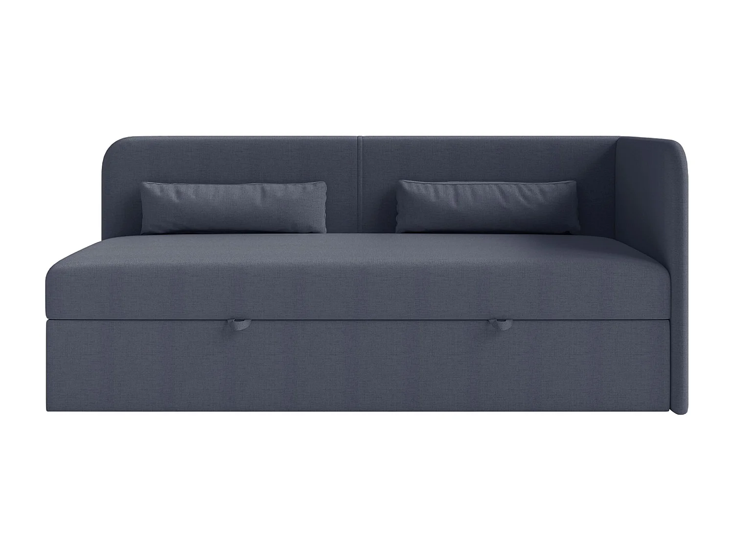 Lit ado avec rangement - olive - marine blau - CALMMO