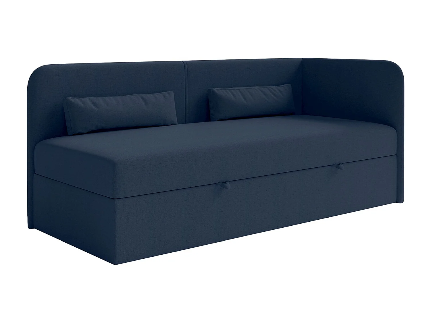 Lit ado avec rangement - olive - marine blau - CALMMO
