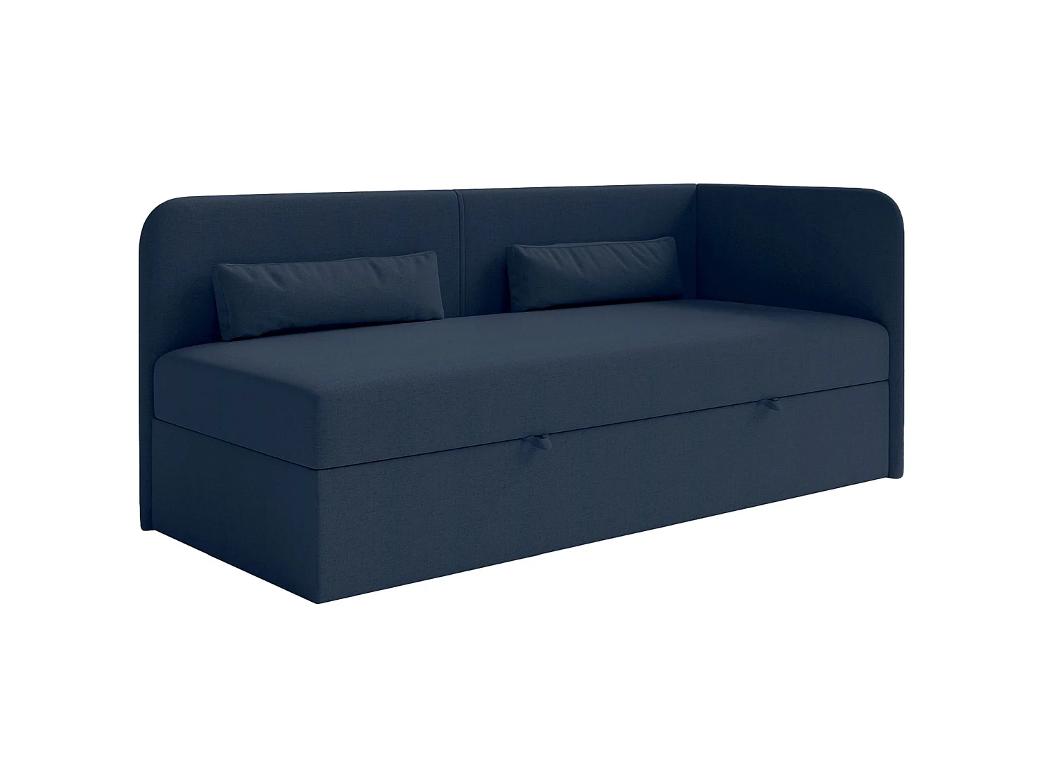 Lit ado avec rangement - olive - marine blau - CALMMO