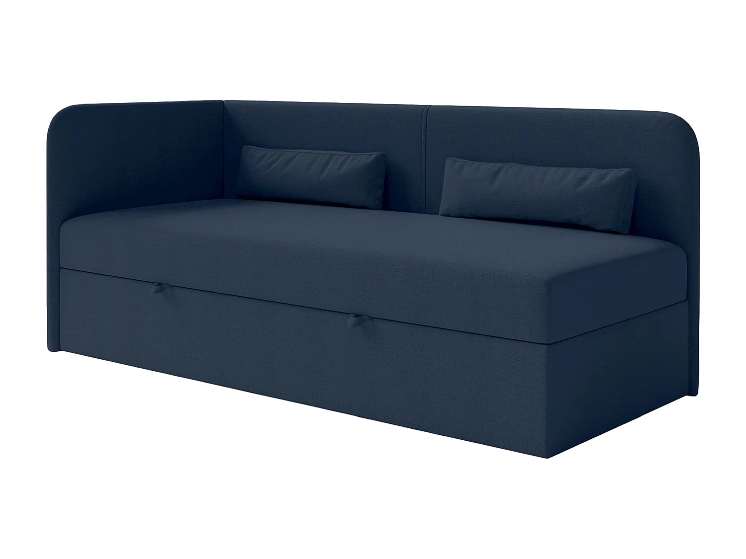 Lit ado avec rangement - olive - marine blau - CALMMO