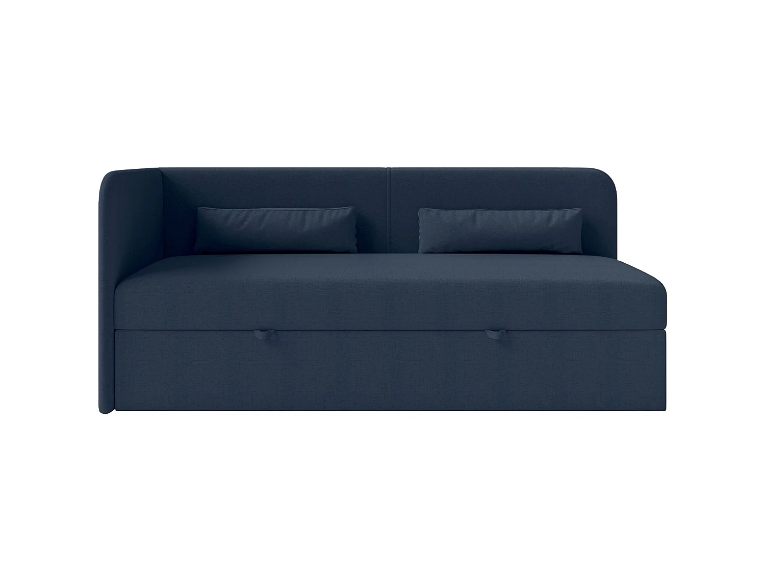 Lit ado avec rangement - olive - marine blau - CALMMO
