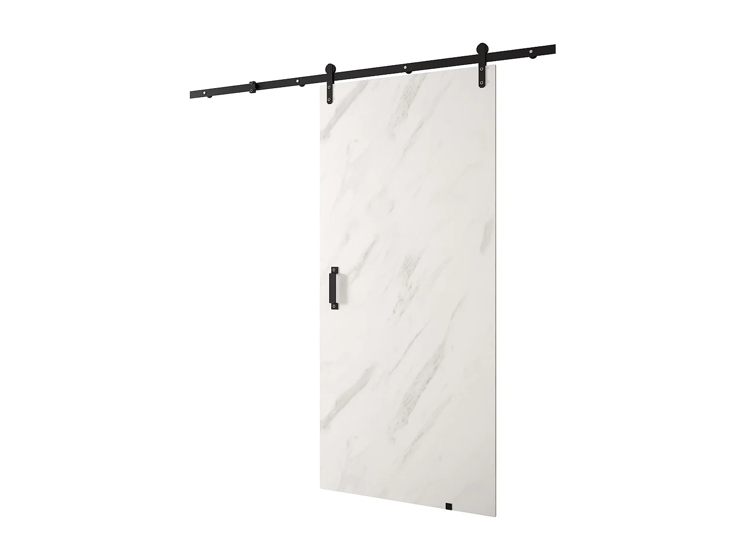 Puertas correderas Loftiko I 90x200 (mármol blanco)