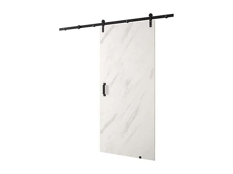 Puertas correderas Loftiko I 90x200 (mármol blanco)