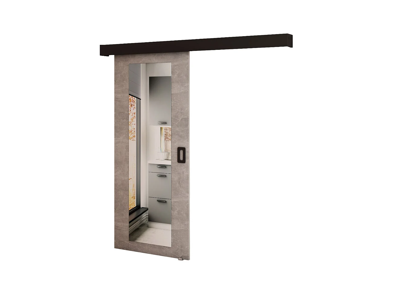 Schiebetür Beni II 90x204 (Beton)