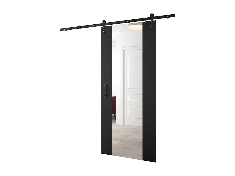 Puertas correderas Loftiko II 90x200 (negro)