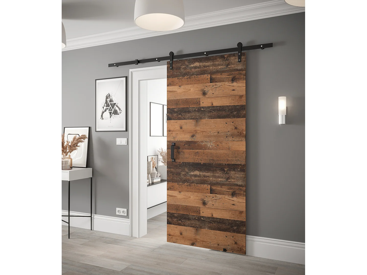 Schiebetür Loftiko I 90x204 (Old Style)