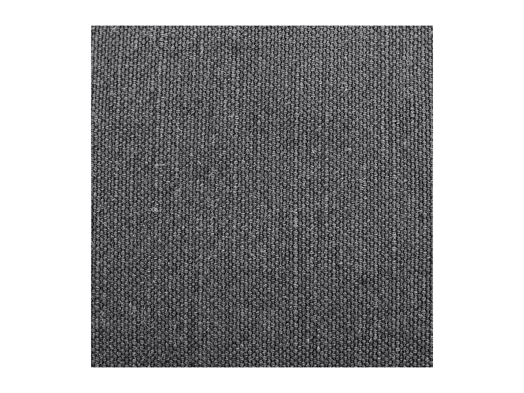 Habitat - Canapé 2 places déhoussable en coton et lin garni de plumes - Gris ardoise - Ostuni