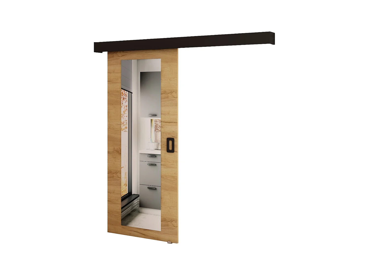 Schiebetür Beni II 90x204 (Kraft Eiche)