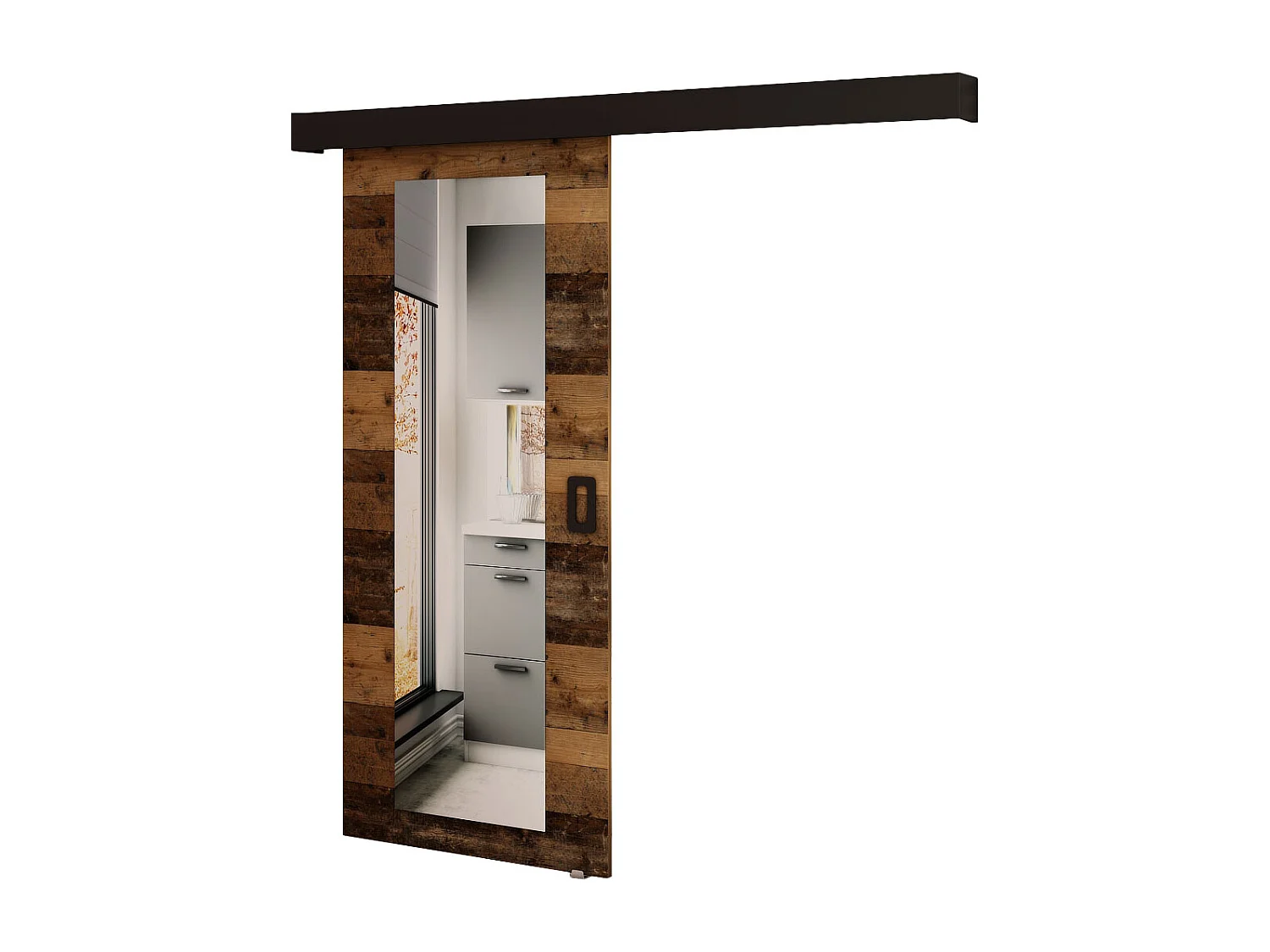 Portes coulissantes Beni II 90x204 (Old Style)