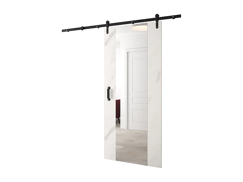 Schiebetür Loftiko II 90x204 (weißer Marmor)