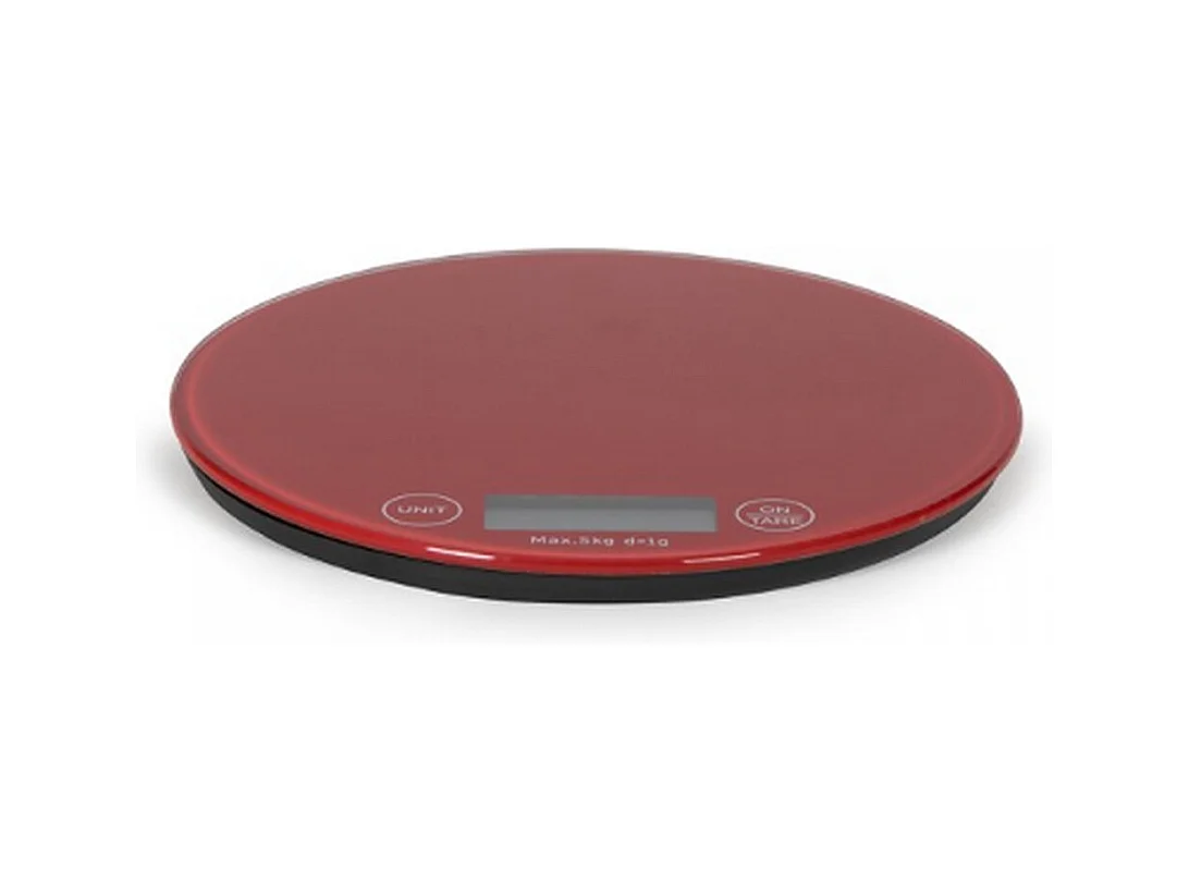 Livoo Balance de cuisine électronique 5kg rouge chilli - DOM494R