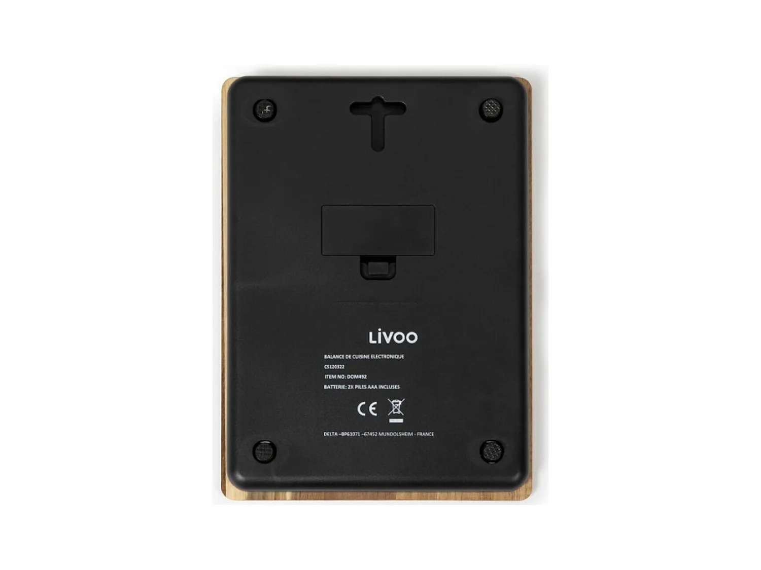 Livoo Balance de cuisine électronique 5kg - DOM492