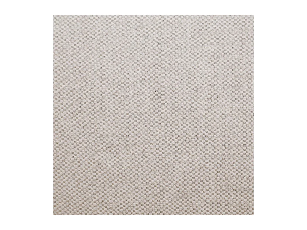 Habitat - Fauteuil déhoussable en coton et lin garni de plumes - Sable blanc - Ostuni