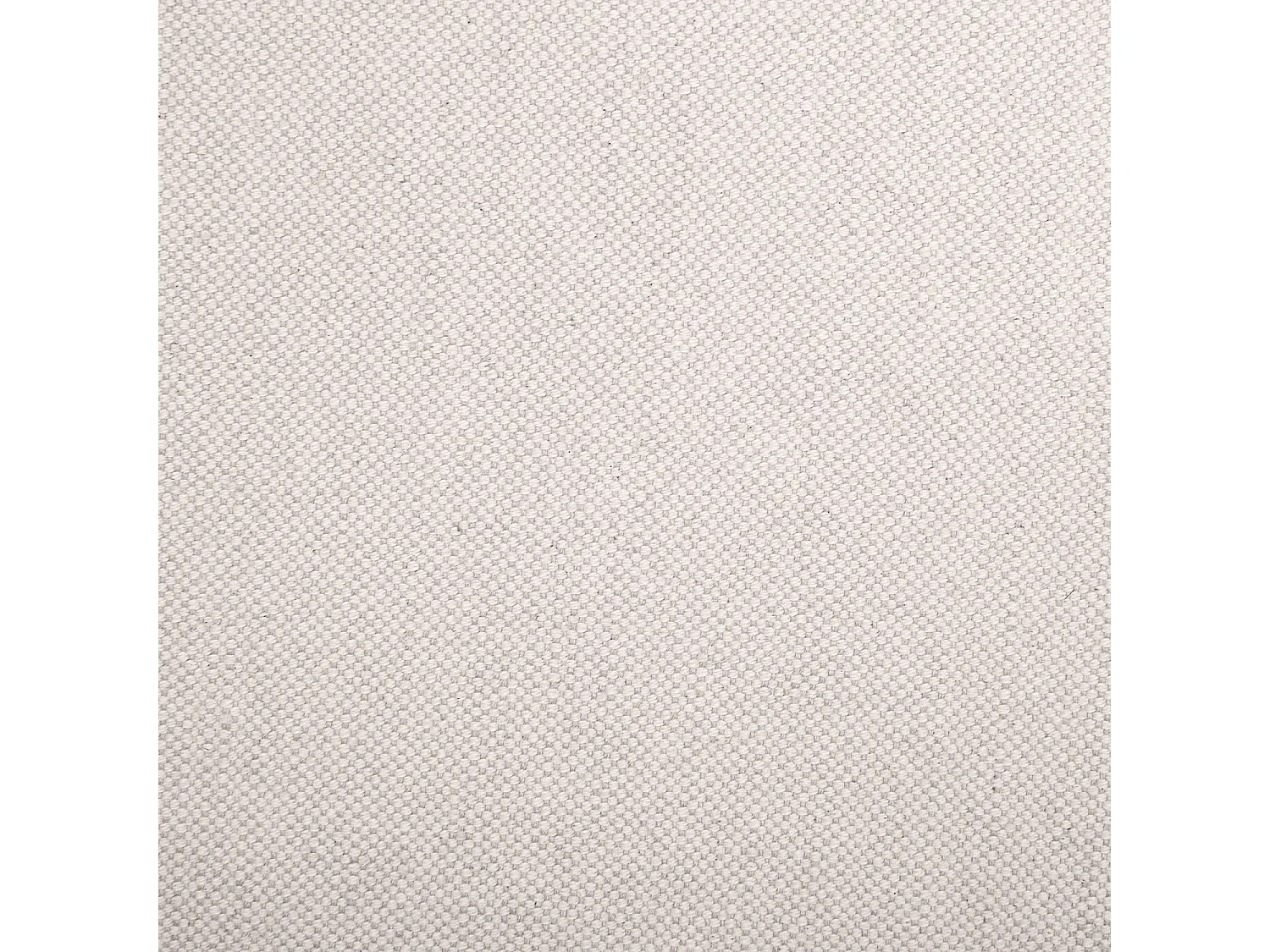 Habitat - Fauteuil déhoussable en coton et lin - Sable blanc - Andria