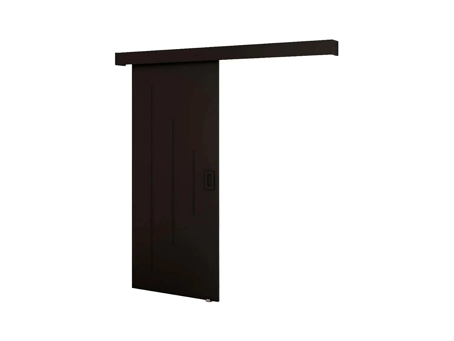 Portes coulissantes Beni Y 90x204 (Noir)