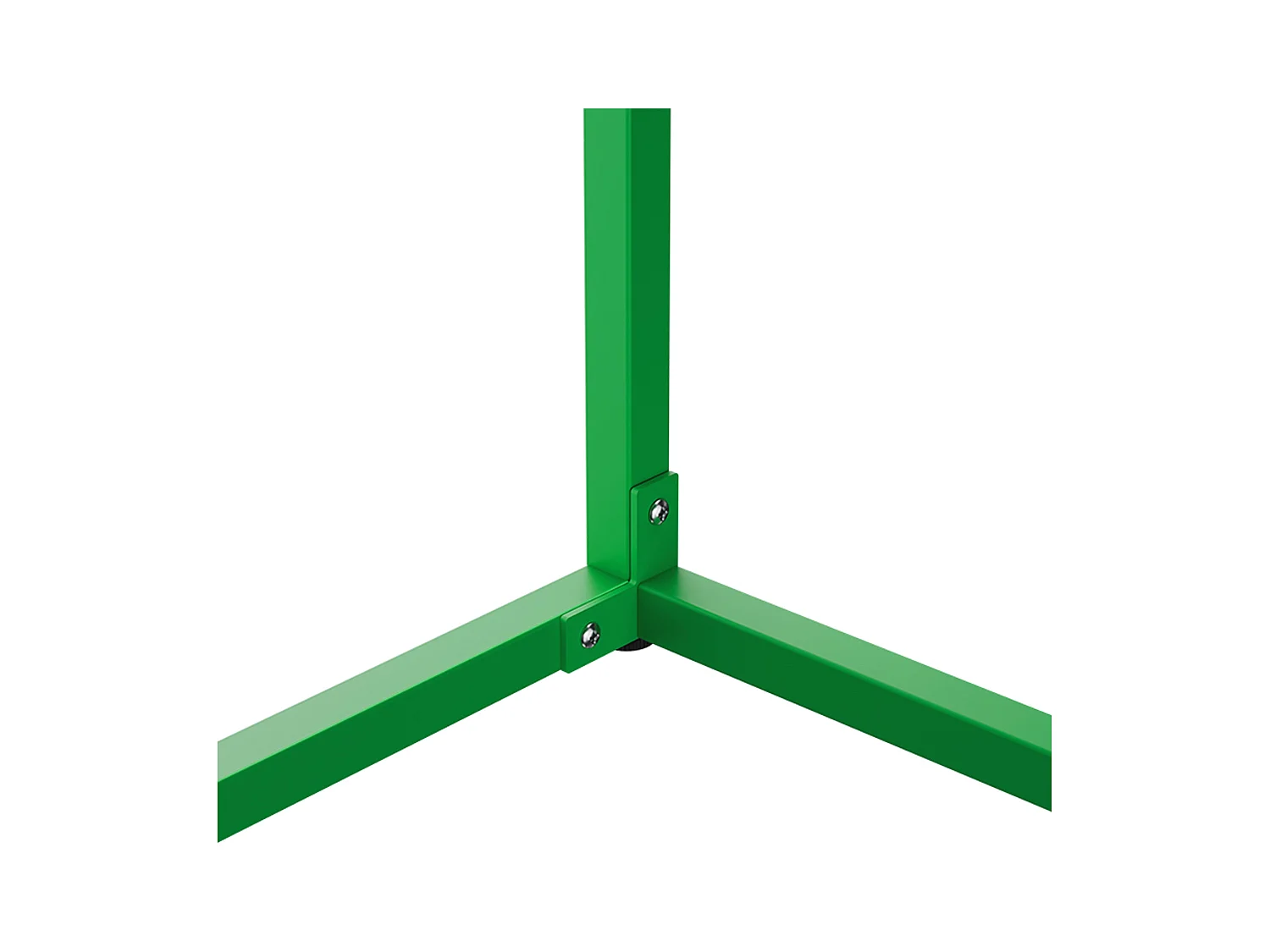 Table basse carrée moderne L90 cm vert
