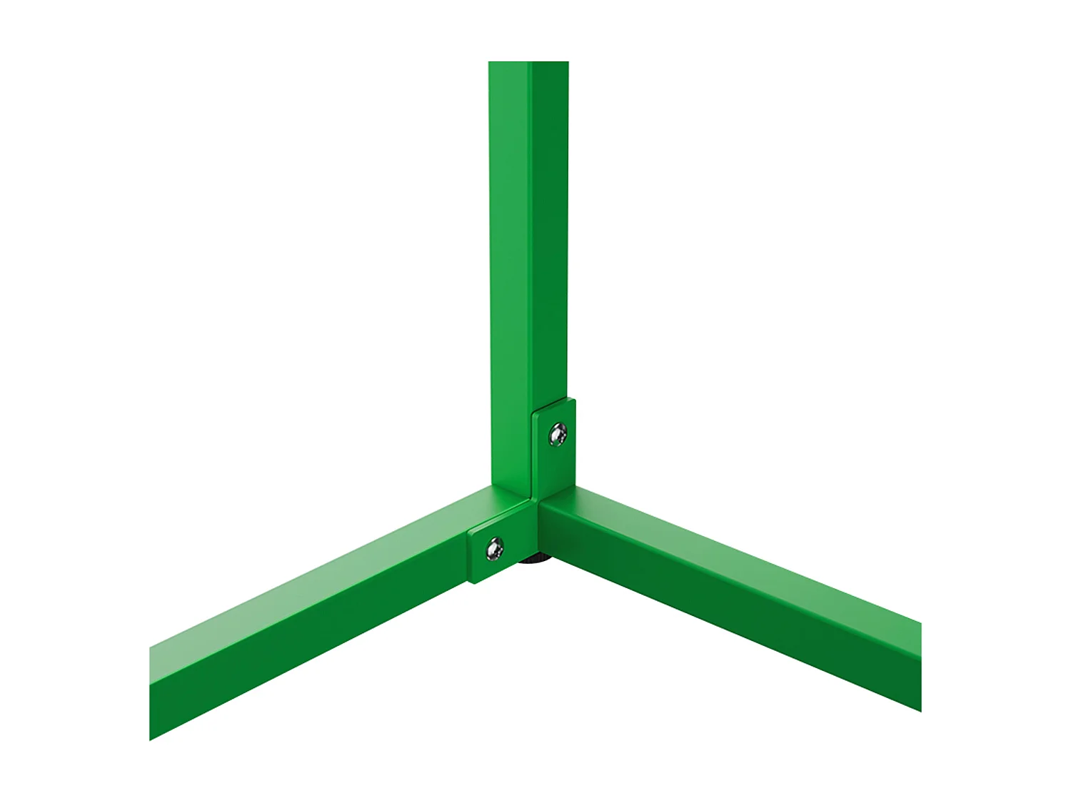 Table basse carrée moderne L90 cm vert