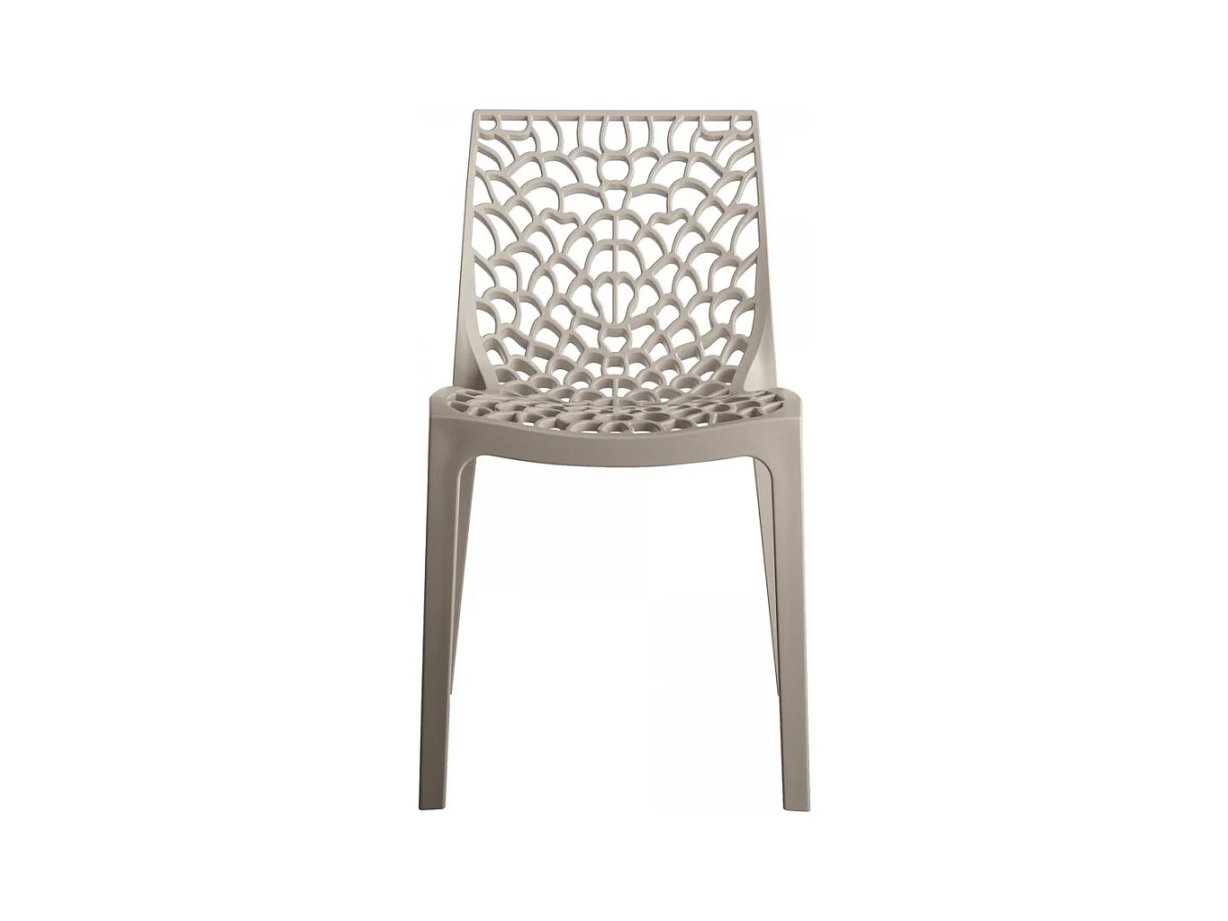 SET 2 SEDIE DESIGN Cucina Bar in Polipropilene Impilabili