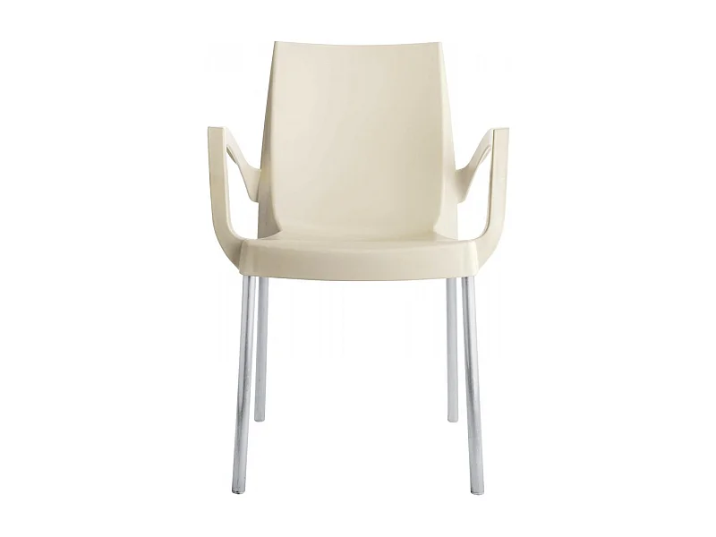 SET 2 POLTRONE Impilabili  Con Gambe In Alluminio