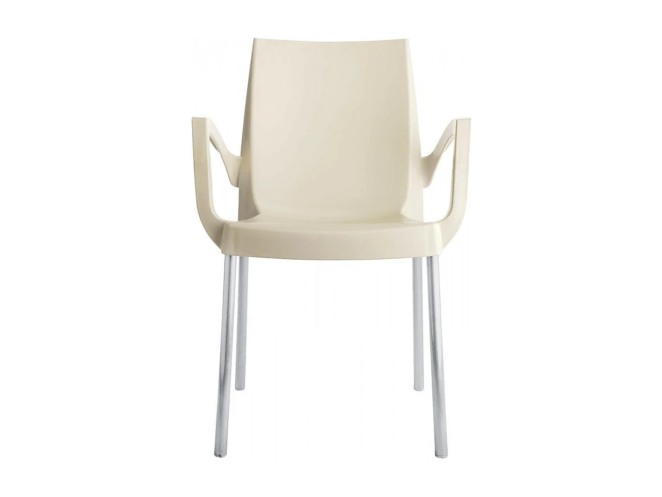 SET 2 POLTRONE Impilabili  Con Gambe In Alluminio