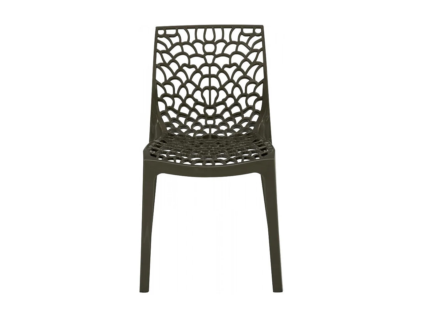 SET 2 SEDIE DESIGN Cucina Bar in Polipropilene Impilabili