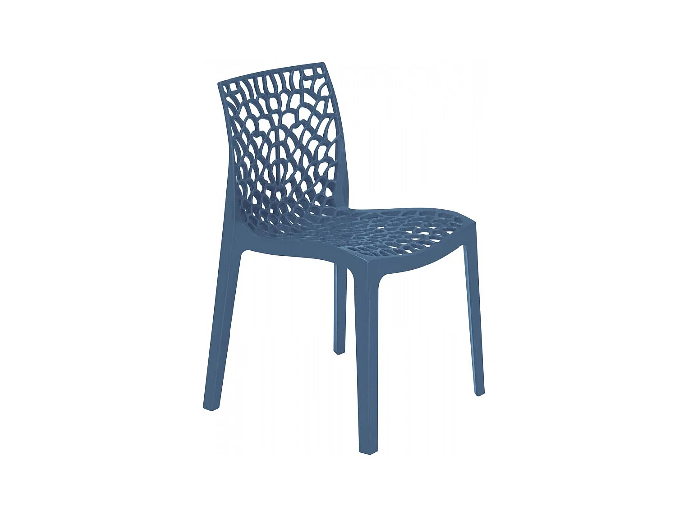 SET 2 SEDIE DESIGN Cucina Bar in Polipropilene Impilabili