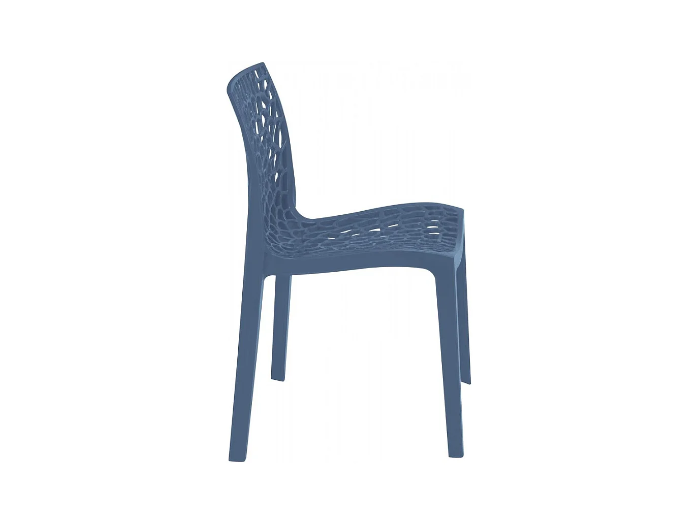 SET 2 SEDIE DESIGN Cucina Bar in Polipropilene Impilabili