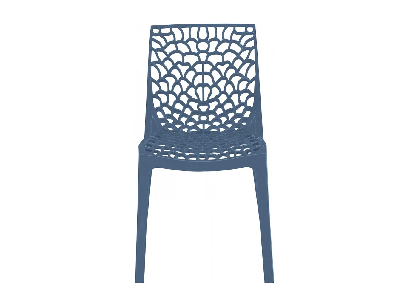 SET 2 SEDIE DESIGN Cucina Bar in Polipropilene Impilabili