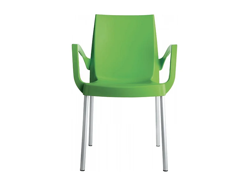 SET 2 POLTRONE Impilabili  Con Gambe In Alluminio