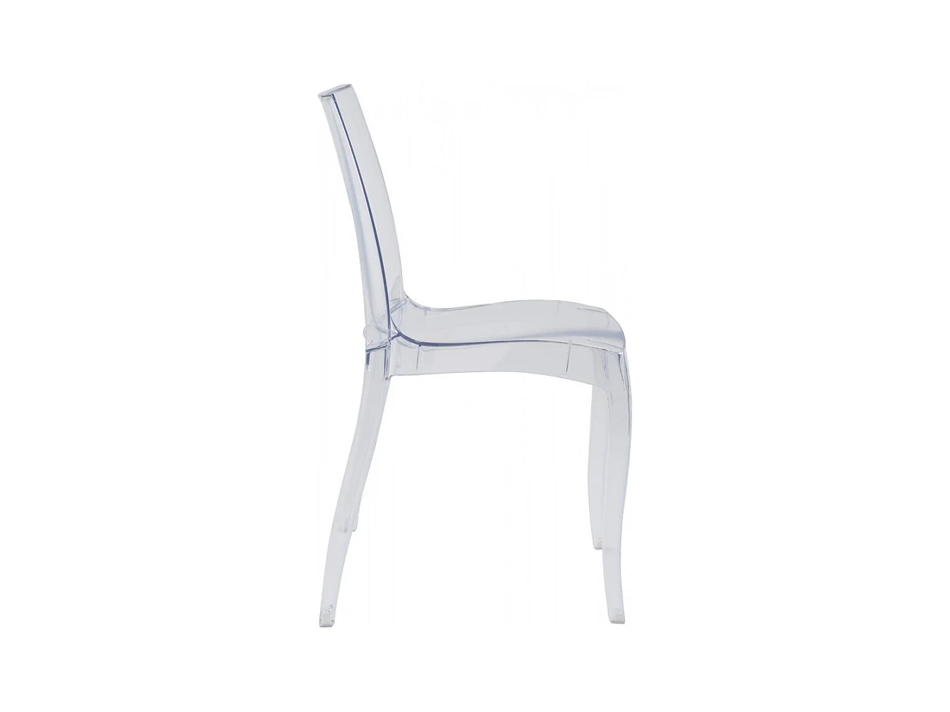 SET 2 SEDIE cucina e bar trasparenti policarbonato impilabile Design
