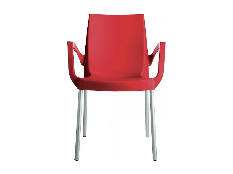 SET 2 POLTRONE Impilabili  Con Gambe In Alluminio