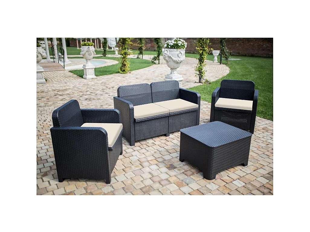 SET RATTAN ARENAL ecologico GREENPOOL -