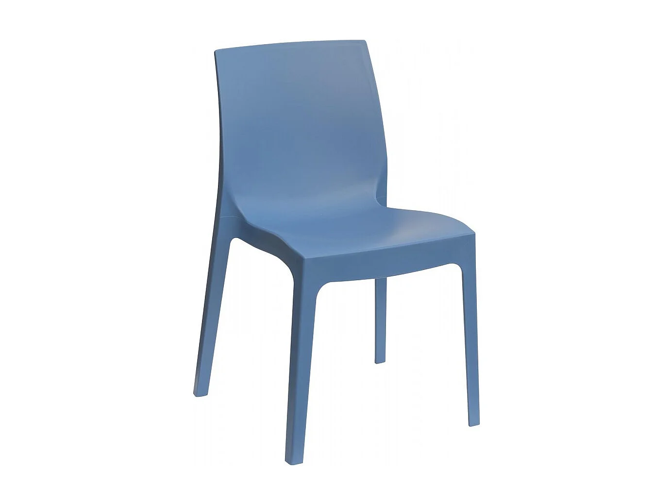 SET 2 SEDIE polipropilene impilabile cucina casa bar