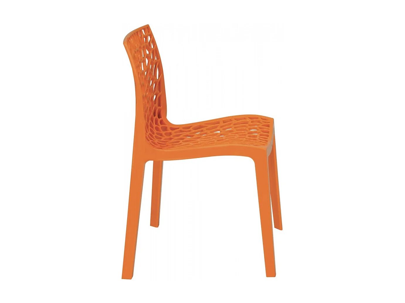 SET 2 SEDIE DESIGN Cucina Bar in Polipropilene Impilabili