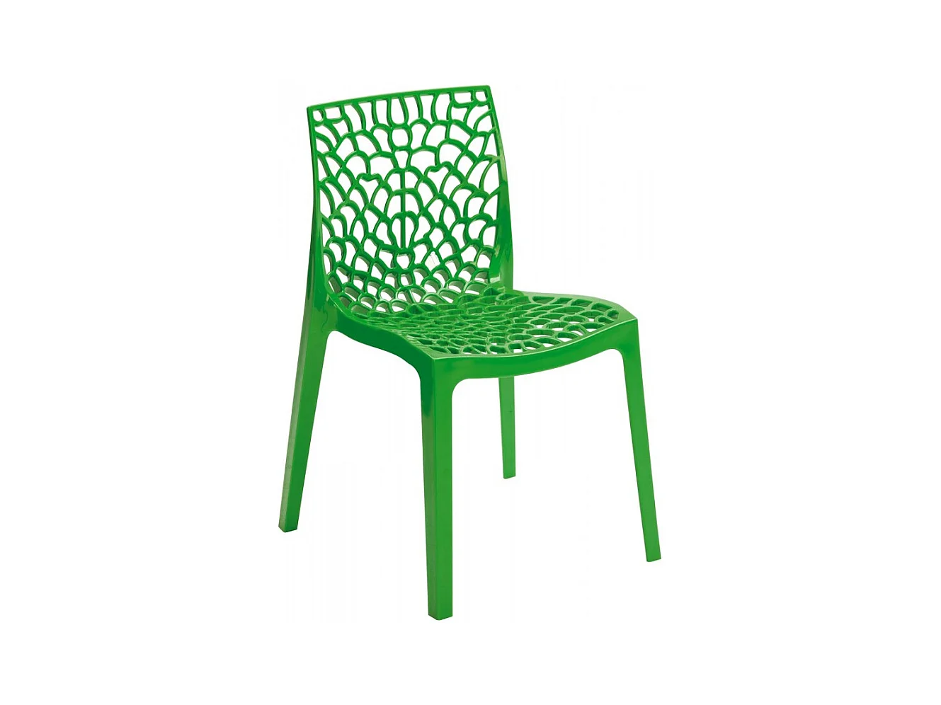 SET 2 SEDIE DESIGN Cucina Bar in Polipropilene Impilabili