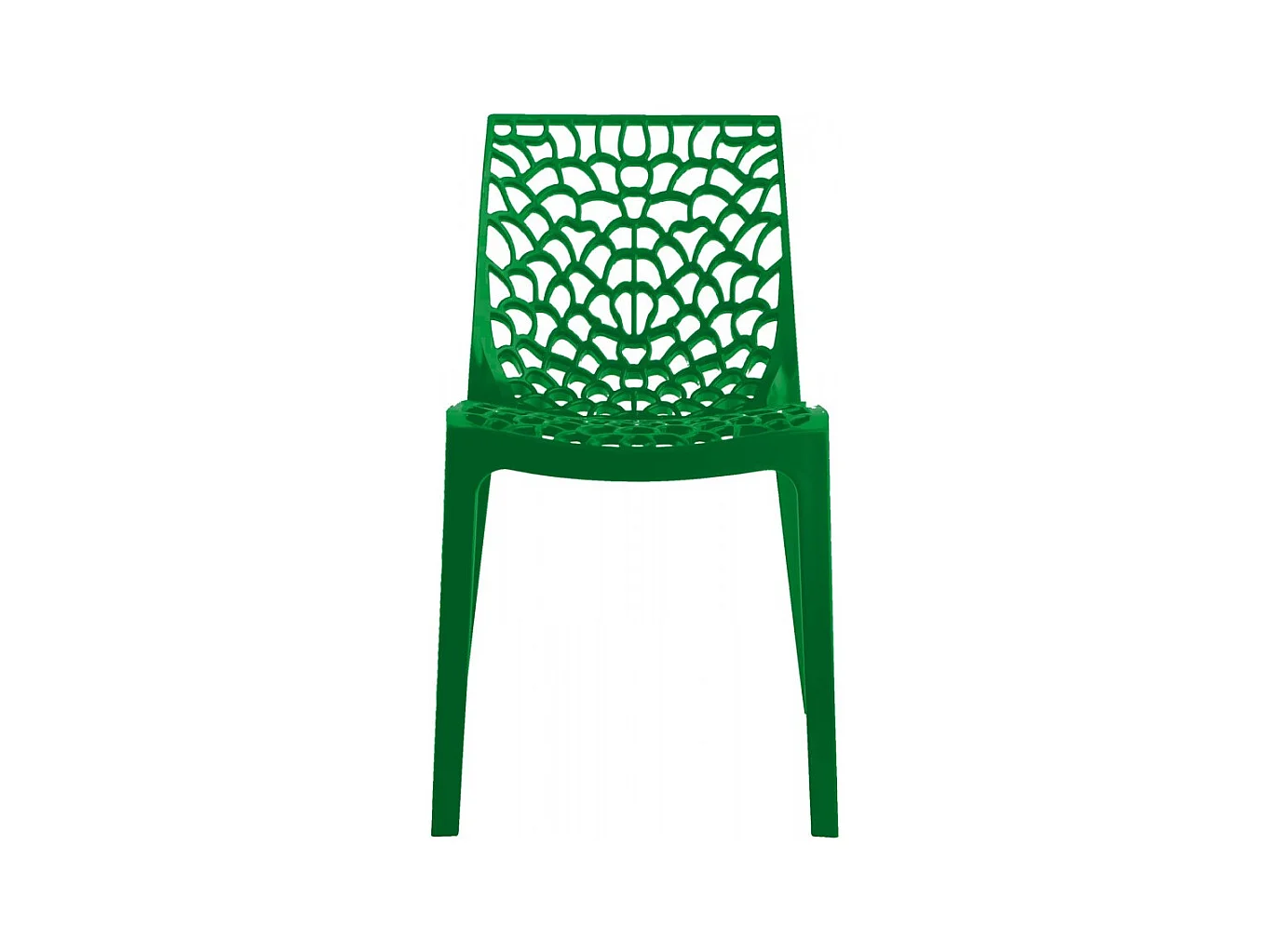 SET 2 SEDIE DESIGN Cucina Bar in Polipropilene Impilabili